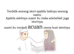 Suami yang baik sebenarnya akan mencintai istrinya apa adanya tak peduli jika ia mengalami perubahan fisik. Abang Badman On Twitter Isteri Acuan Seorang Suami Baik Suami Insyaallah Baik Lah Isteri