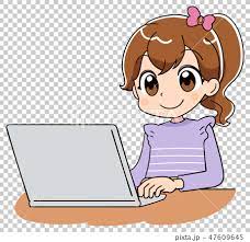 These include sony pictures imageworks. Elementary School Kids Girls Personal Computer Stock Illustration 47609645 Pixta