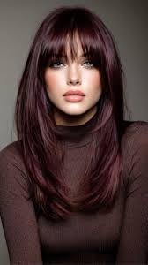 Deep plum with espresso lows #haircolor