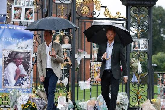 Prince William's response to Prince Harry on Diana's death anniversary