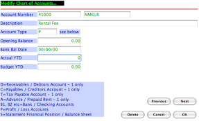 Trial Balance Report Rpttbr01