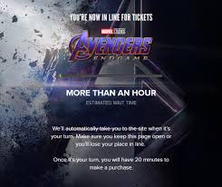 Marvel Followers Wait In On Line Queue For Avengers