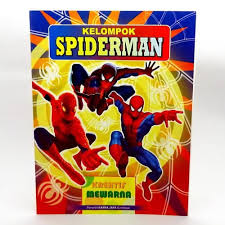 Jual buku gambar mewarnai menulis membaca menghitung calistung hello, what's up guys? Buku Mewarnai Gambar Spiderman Shopee Indonesia