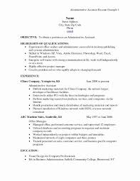 Medical Administrative Assistant Resume Sample New Administrative Assistant Resume Tem Administrative Assistant Resume Resume Examples Resume Template Examples