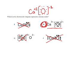 Which of the following lewis electron dot diagrams represents calcium oxide. Lewis Dot Diagram For Calcium Oxide Novocom Top