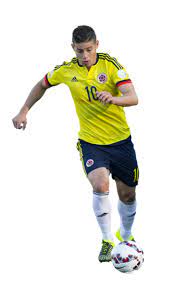 Png image with transparent background James Rodriguez Png Official Psds