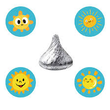 Your guests will love this unique party theme while enjoying a special photo booth filled with sunshine themed photo props. Magjuche Sun Candy Stickers You Are My Sunshine Baby Shower Or Birthday Party Favor Labels Fit Hershey S Kisses 304 Count Buy Online In Bermuda At Bermuda Desertcart Com Productid 180094207