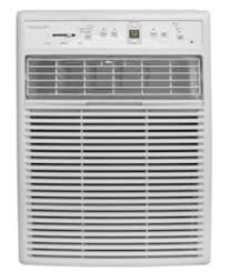 Ge ahq06lz window air conditioner with 6000 btu cooling capacity, 3 fan speeds, 115 volts, in white. Window Mounted Room Air Conditioners By Frigidaire