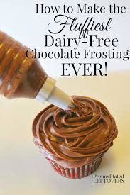 How To Make Fluffy Dairy Free Chocolate Frosting Dairy Free Chocolate Frosting Dairy Free Frosting Dairy Free Chocolate Frosting Recipe