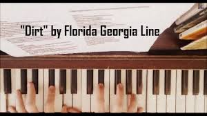 Florida Georgia Line Dirt Piano Cover Easy Tutorial With Free Sheet Music Youtube