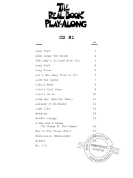 Lady sings the blues is a 1972 american biographical drama film directed by sidney j. The Real Book Play Along 1 L R Buy Now In The Stretta Sheet Music Shop