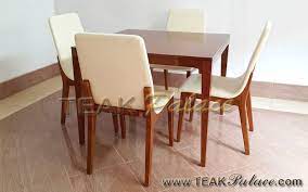 Dtm 505 meja makan minimalis 4 kursirp1.299.000: Jual Kursi Makan Modern Meja Kayu Jati Minimalis Cafero Murah Terbaru