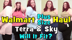 Walmart Terra Sky Plus Size Fashion Haul Will It Fit