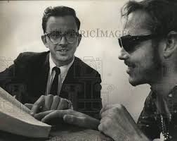 1968 Press Photo Senior Ray Fairchild Counsels Houston Baptist College  Student