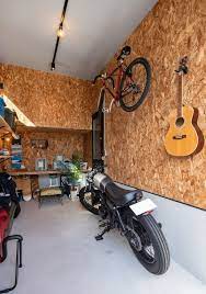 趣味を楽しむバイクガレージハウス 施工実績 ハウスイズム建築設計事務所 ガレージハウス バイクガレージ ハウス
