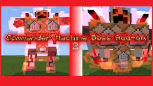 Of bosses and random animals as new mobs, you get pokemon added to . Commander Machine Boss Addon Mod Minecraft Pe 1 12 1 1 12 0 14 1 12 0 1 11 0