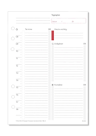Aus einer glasflasche ketchup die richtige ihr tagesplan strukturiert ihre arbeit. Time System A5 Formblatt Tagesplan Undatiert Offizieller Time System Shop