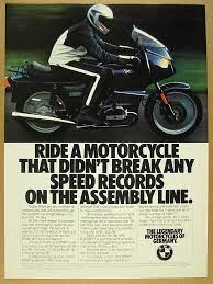 1983 Bmw R100rs Ad Bmw Retro Vintage Riding