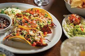 Choose between two or three corn tortillas stuffed with grilled tilapia, shredded cabbage, pico de gallo and homemade avocado crema. Rnkrwi0s3rmetm