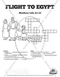 Many are based on suggestions made by visitors to this page. Matthew 2 Flight To Egypt Sunday School Crossword Puzzles Sunday School Crossword Puzzles