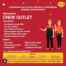 Ina cookies adalah merk kue kering industri rumah tangga, handmade cookies, diproduksi menggunakan bahan baku berkualitas, menghasilkan ina. Lowongan Kerja Crew Outlet Makanan Minuman Loker Id