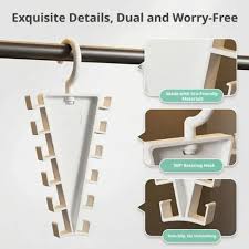 Multi-functional V-shaped Double Sided Hanger Storage Rack | MercadoLibre