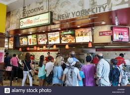 villa pizza high resolution stock
