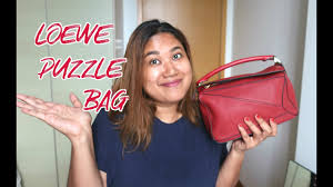Maybe you would like to learn more about one of these? Loewe Puzzle Bag Review 1 Year Wear Tear Fifiliciousify Youtube
