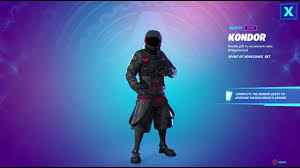 Here's the trailer sony x epic games released for its debut: Kondor Bounty Hunter Skin Fortnite Battle Royale Youtube