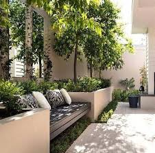 Vivre En Plein Air Plein Vivre Courtyardgarden Amenagement Paysager Contemporain Amenagement Jardin Amenagement Paysager Devant Maison