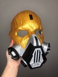Caustic Blackheart Mask Apex Legends Prop Fan Art - Etsy