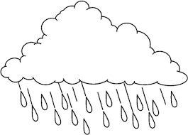 Training coloring pages | training boxes. Rain Cloud Coloring Page Book For Kids