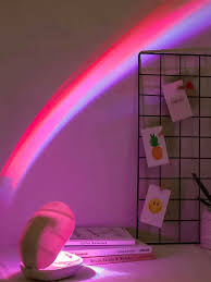 Rainbow Projection Night Light Shein Usa