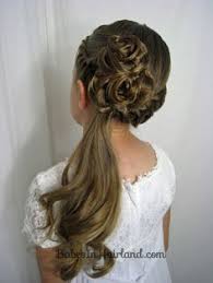 Flower Girl Hair Half Up Half Down Google Search Flower Girl Hairstyles Kids Hairstyles Girl Hairstyles