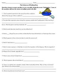 The Long Awaited Sequel To My Adaptations And Symbiosis In Finding Nemo Worksheet 25 Questions For Students Finding Dory Movie Meaning Of Science Finding Dory