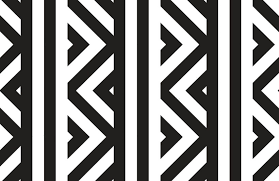 Chevron, zigzag, design, pattern, backgrounds. Black White Mina Zig Zag Wallpaper Mural Hovia Uk