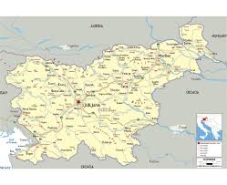 Slovenia is a country on the crossroads of central and southeastern europe that lies in the eastern despite its small size, slovenia has a surprising variety of terrain, ranging from the beaches of the. Maps Of Slovenia Collection Of Maps Of Slovenia Europe Mapsland Maps Of The World