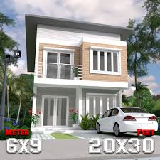 We offer the best value! Cool House Plans 6x9 Meter 20x30 Feet 3 Beds Small House Design