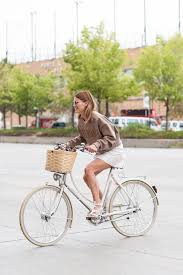 Ashka Shen Street Style Photographer New York London Milan Paris Fashion Week Street Style Bicycle Girl Bicycle Women Bicycle Fashion