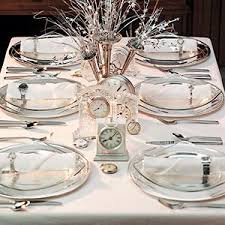 Setting Your New Year S Eve Table New Years Eve Decorations New Years Eve Dinner New Year Table