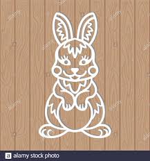 Auf der osterinsel befindet sich die unterirdische süßigkeitenfabrik des osterhasen. Laser Cut Osterhase Hase Set Fancy Hase Mit Laser Geschnitten Fur Wurfel Schneiden Laserschneiden Kaninchen Vorlage Stock Vektorgrafik Alamy
