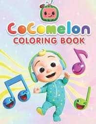 Cocomelon is an american children's education channel with educational videos about letters, numbers, shapes, colors and animals. Cocomelon Coloring Book Dani Coo Press Book Buy Now At Mighty Ape Nz