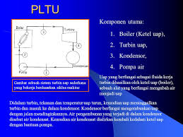 Persyaratan masuk smp bagi calon peserta didik adalah berusia maksimal 15 tahun pada 1 juli ajaran baru. Pltu Komponen Utama Boiler Ketel Uap Turbin Uap Kondensor Ppt Download