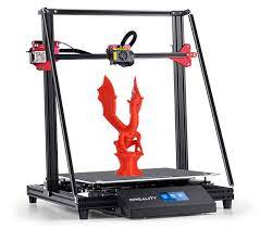 The Upgraded 2019 Cr 10 Max Has Huge Build Volume Of 450x450x470 Mm Dual Power Supply And Bondtech Extruder Abl With 3d Printer Kit 3d Printer 3d Printer Diy