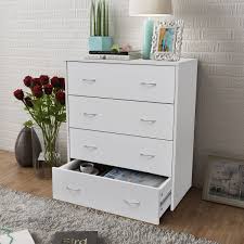 ❥5% off bei badezimmerschrank 100x45x30cm. Kommode Med 4 Skuffer 60 X 30 5 X 71 Cm Hvit 242545 Finn No