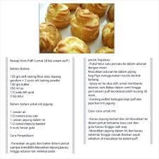 Resepi cream puff with custard cream senang sukatan cawan via ninamirza.com. Resepi Cream Puff Filling Nutella Apple Jack R
