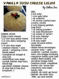 Hanya saja untuk cheese cake kali ini akan. Pin On Resepi Azlina Ina