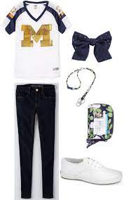 Quiz What Will You Wear On Game Day Gaming Clothes College Fashion Football Outfits