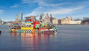 The ferry royal iris arriving to pick the keen tourists of this well know attraction at liverpool's pier head landing stage in 2011, the mersey ferry boats were once an. Mersey Ferries Visit Liverpool