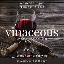 Word Of The Day Vinaceous In 2020 Word Of The Day Weird Words Interesting English Words
